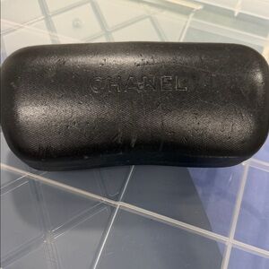 CHANEL Black Eyewear Sunglasses Case